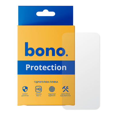 Захисна гідрогелева плівка на задню панель bono SuperClear+ для Motorola Moto E5 Play 960535 фото