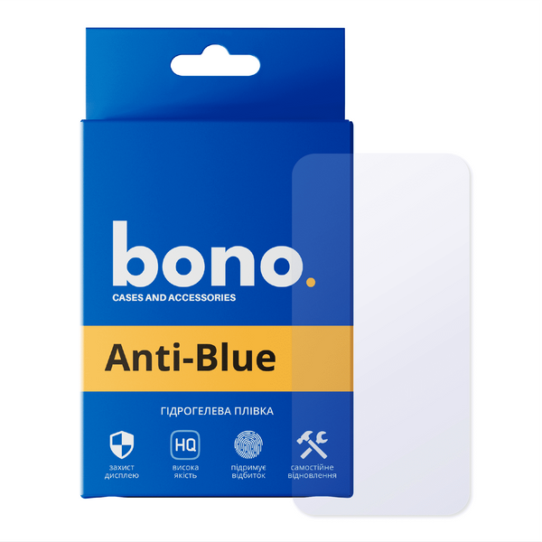 Гідрогелева захисна плівка bono Anti-Blue для Infinix Note 12 Pro (X676B) 170037 фото