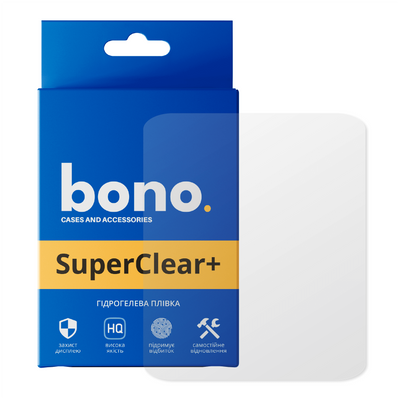 Комплект гідрогелевих плівок (3шт) bono SuperClear+ для Valve Steam Deck 963868 фото