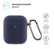 Чохол ArmorStandart Ultrathin Silicone Case With Hook для Apple AirPods 2 Dark Blue (ARM59681) 59681 фото 2