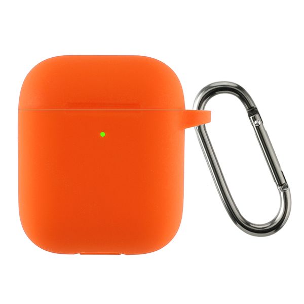 Чохол ArmorStandart Ultrathin Silicone Case With Hook для Apple AirPods 2 Hermes (ARM59682) 59682 фото