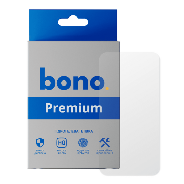 Гідрогелева захисна плівка bono Premium для Tecno Spark 4 Lite (BB4k) 962727 фото