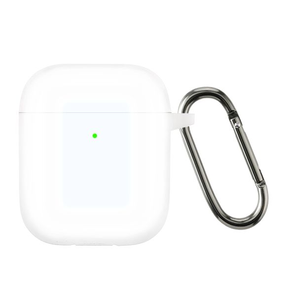 Чохол ArmorStandart Ultrathin Silicone Case With Hook для Apple AirPods 2 Transparent (ARM59694) 59694 фото