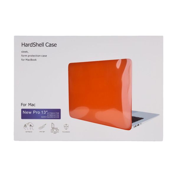 Чохол-накладка bono HardShell Case для MacBook 13.3 Pro Orange 00034830-O фото