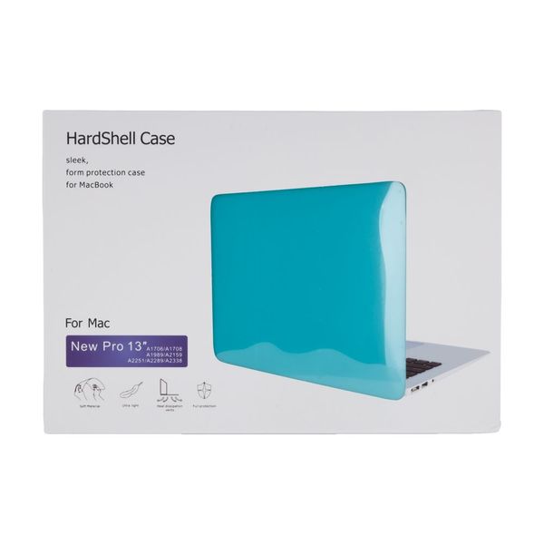 Чохол-накладка bono HardShell Case для MacBook 13.3 Pro Tiffany 00034830-T фото
