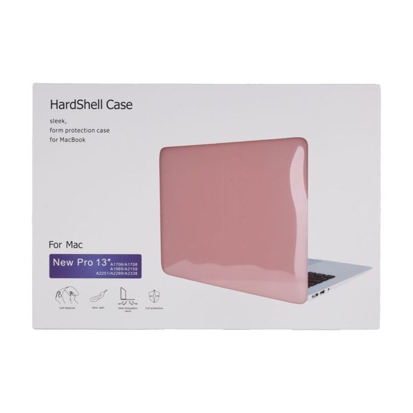 Чохол-накладка bono HardShell Case для MacBook 13.3 Pro Pink 00034830-P фото
