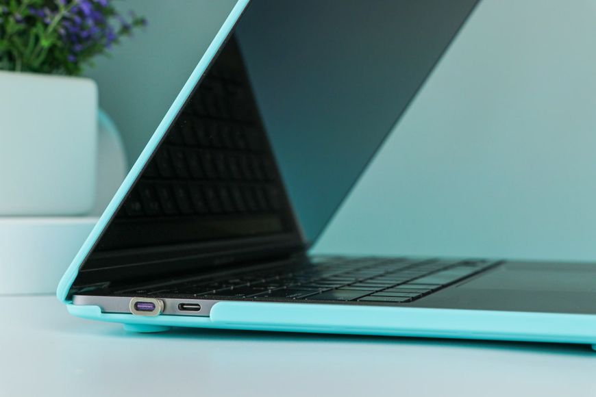 Чохол-накладка bono HardShell Case for MacBook 13.3 Air (A1369/A1466) Sky blue 00032411-SK фото